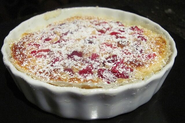 Clafoutis aux framboises