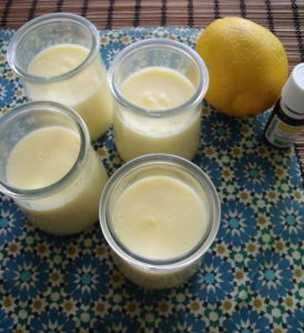 crème huile essentielle de citron