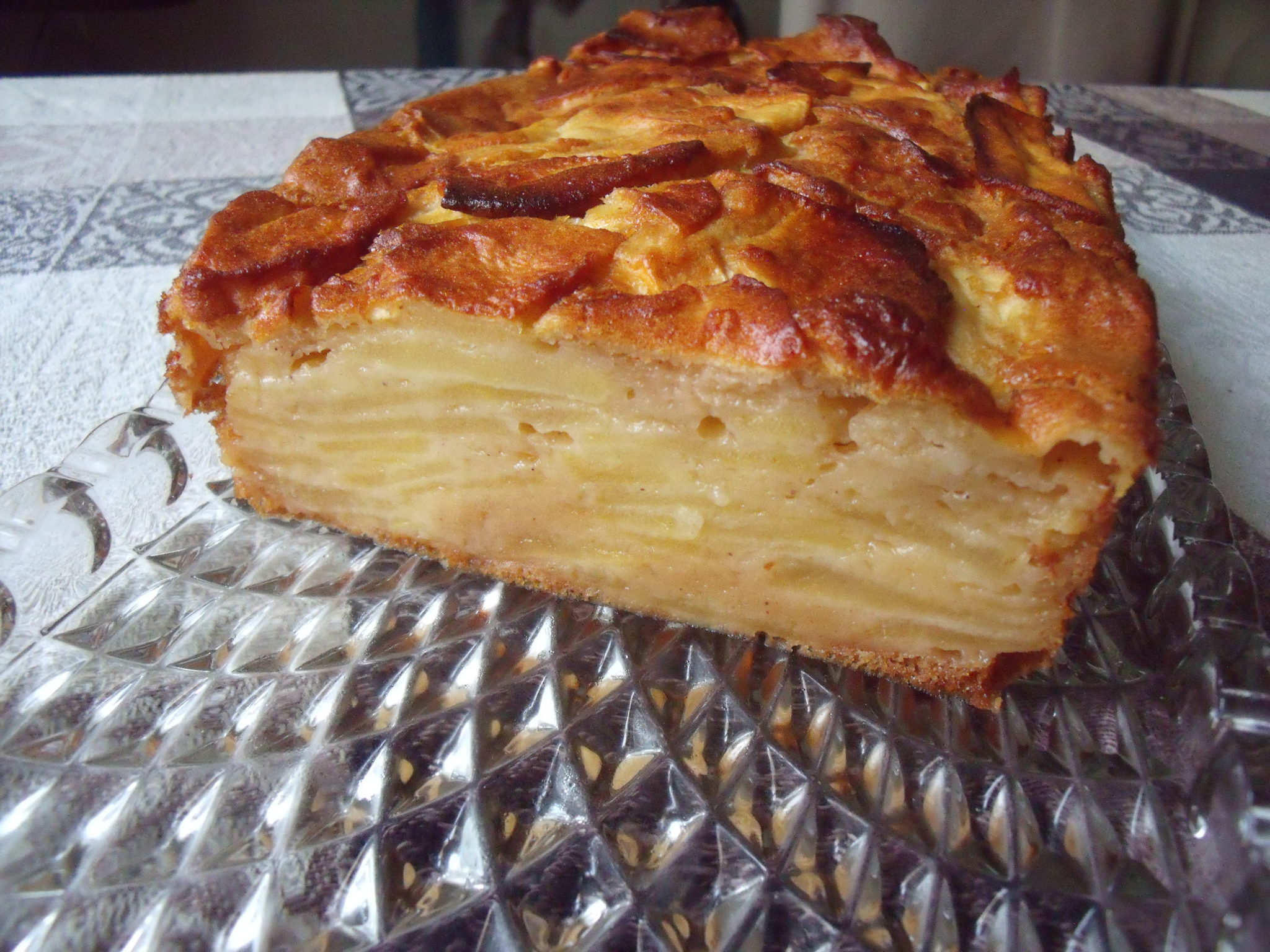 Gâteau invisible aux pommes