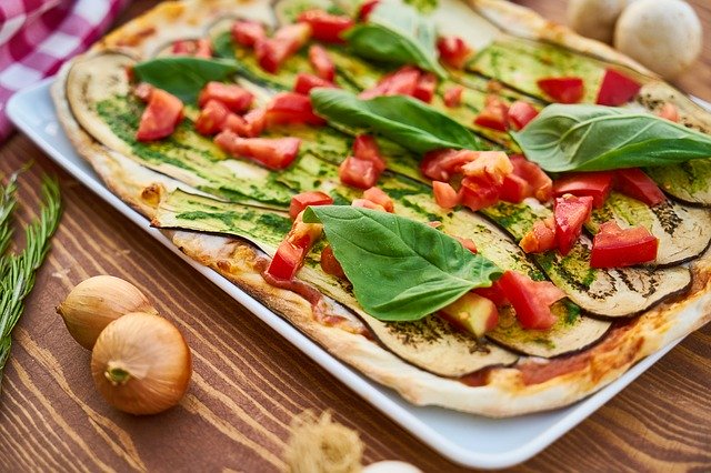 pâte à pizza au chou-fleur