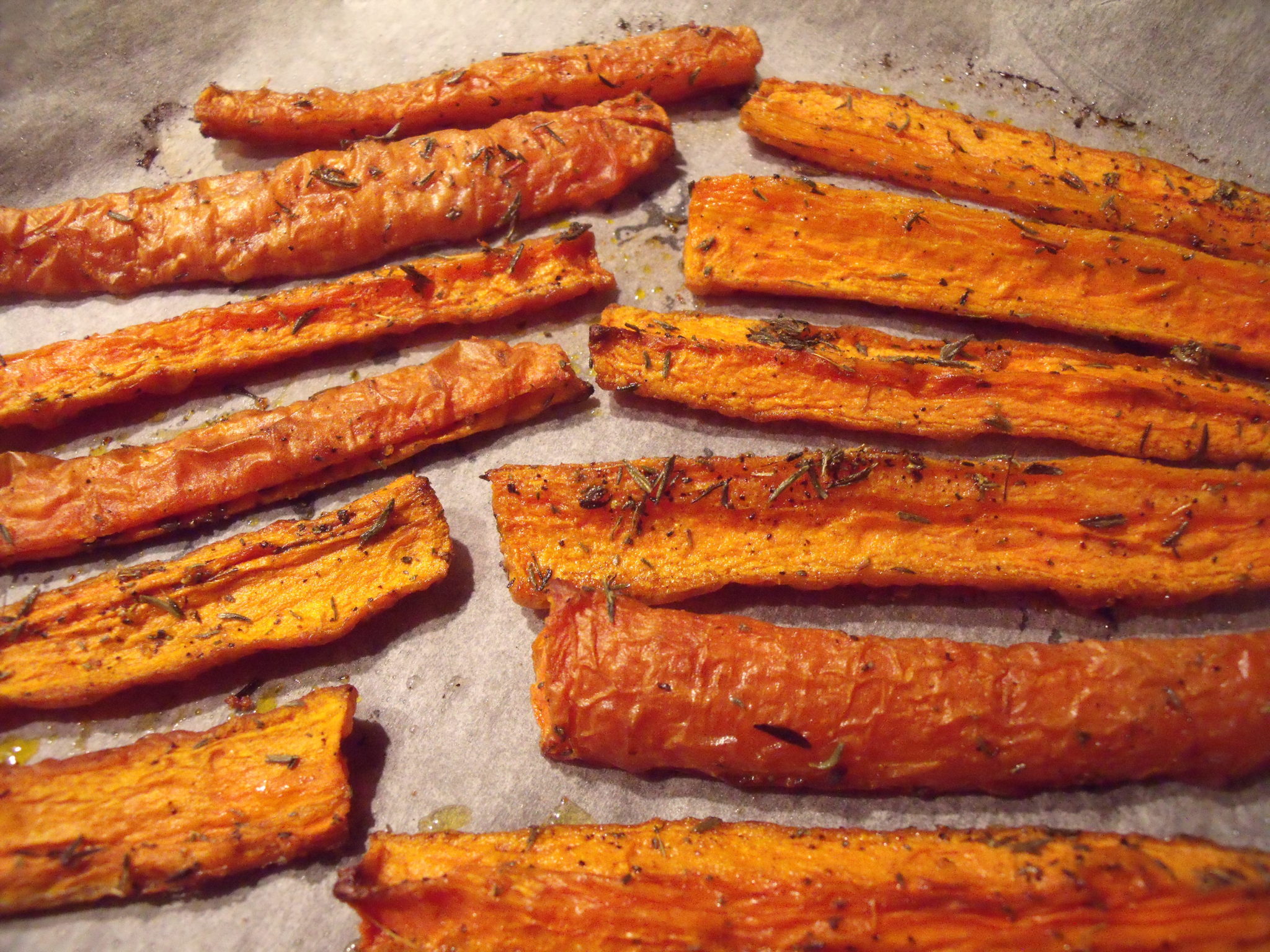 Frites de carottes