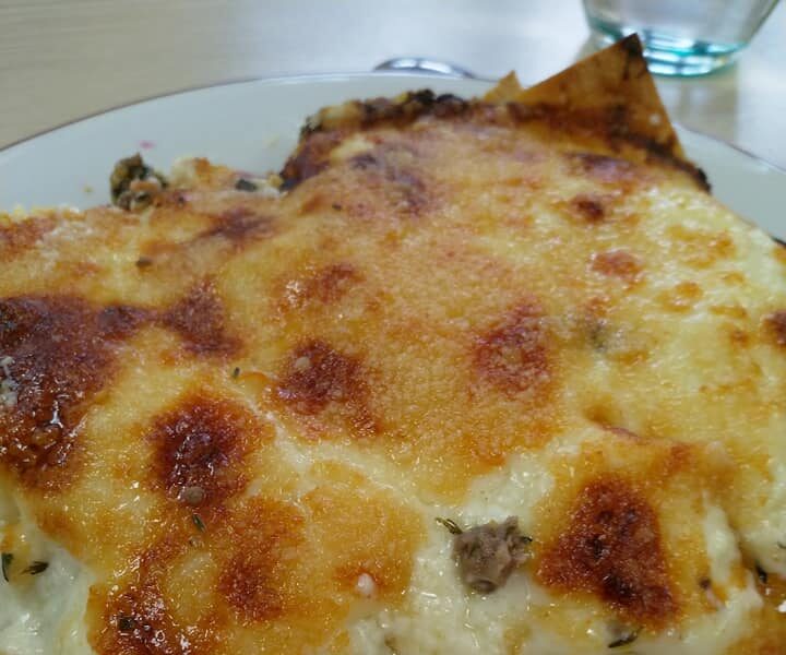 Lasagnes gratinées au butternut