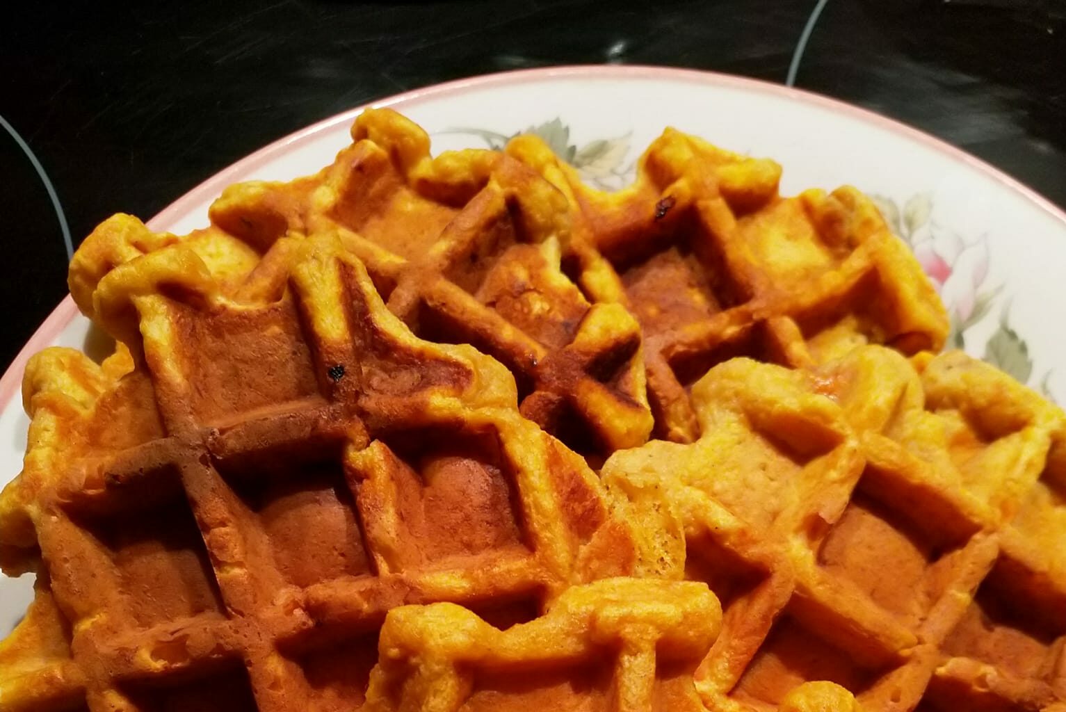 Gaufres à la patate douce